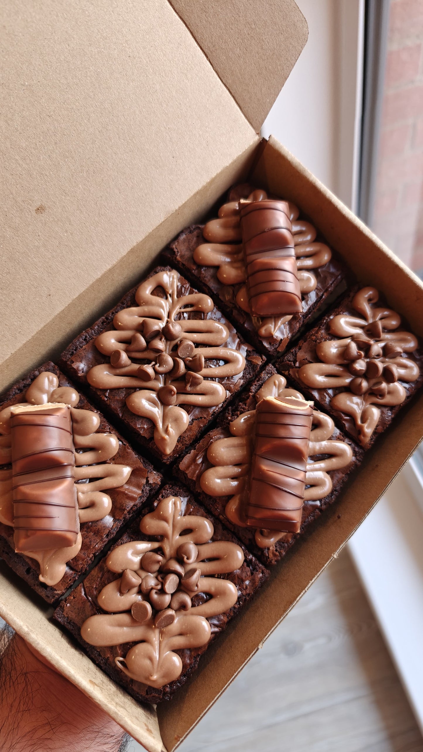 Make your own Brownie Box ( 6 Pcs )